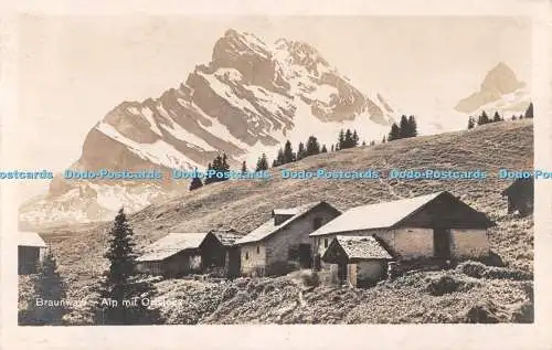 R507586 Braunwald Alp Mit Ortstock Photoglob