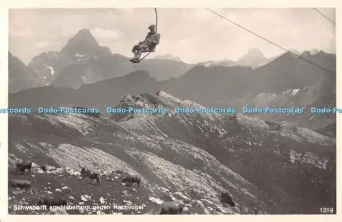 R507595 Schwebelift am Nabelhorn Gegen Hochvogel E Atzler RP