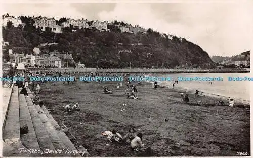 R507597 Torquay Tor Abbey Sands F H Gibbs 1929