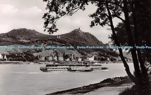 R507638 Königswinter am Rhein und Drachenfels Hersteller und Verlag Schoning Agf