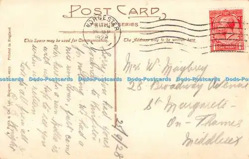R507664 Worcester Cathedral Choir West F Frith No 29313 1928