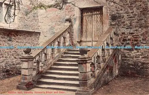 R510497 Haddon Hall Dorothy Vernon Steps and Door O F Stengel