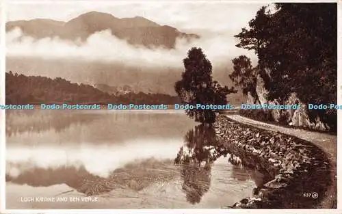 R509039 Loch Katrine and Ben Venue Valentine Photo Brown