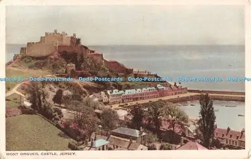 R507706 Jersey Mont Orgueil Castle B B British Photogravure Series