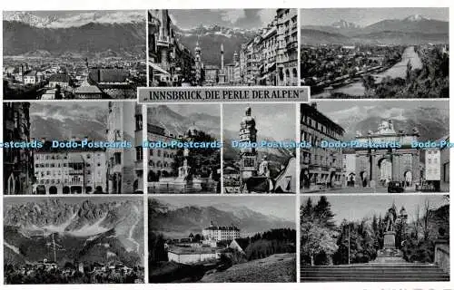 R507761 Innsbruck Die Perle Der Alpen K T V Tiroler Kunstverlag Chizzali Nr 1793