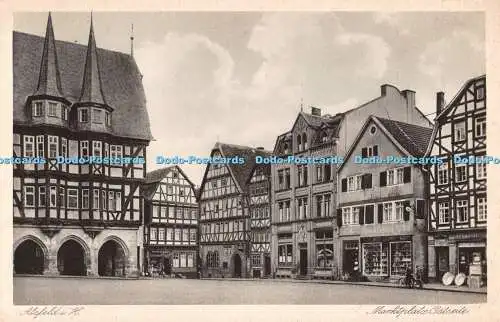 R507767 Alsfeld i H Marktplatz Ostseite Georg Kurtz jr B H C