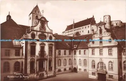 R509117 Füssen Klosterhof St Mang J Gruber Nr 201 RP