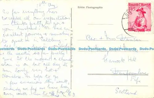 R507783 Gmunden Schloss Ort mit Schlafender Griechin F E Brandt RP