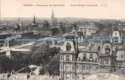 R509122 Paris Sieben Brücken Panorama L D