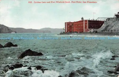 R509132 San Francisco Fort Point Golden Gate und Fort Winfield Scott Britton und