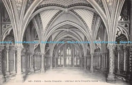 R510677 Paris Sainte Chapelle Interieur de la Chapelle Basse G Bouchetal