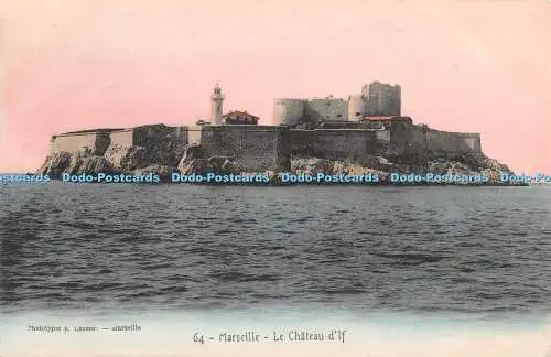 R510679 Marseille Le Chateau d If Phototypie E Lacour