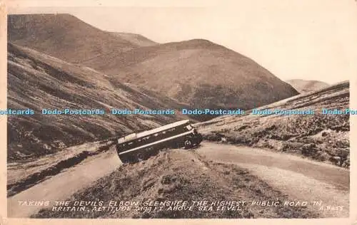 R509300 Taking the Devil Elbow Glenshee The Highest Public Road in Britain Altit