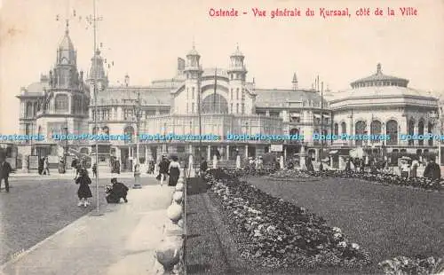 R509327 Ostende Vue Generale du Kursaal cote de la Ville V G