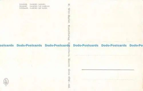 R509330 Dänemark Faaborg Der Hafen K Witt Moller Serie 6700 453