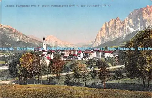 R510829 Cortina d Ampezzo Gegen Pomagagnon und Col Rosa A Ghedina No 105