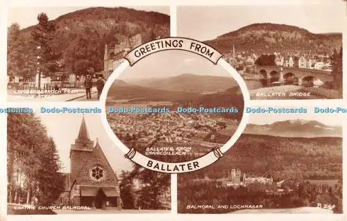 R508003 Grüße von Ballater B 244 Valentines RP Multi View