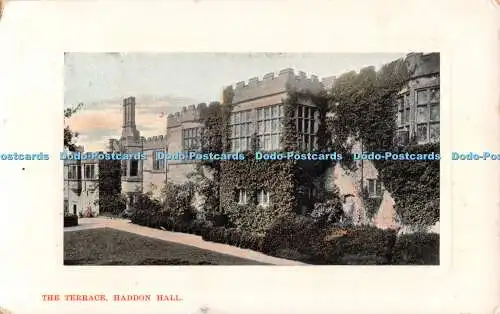 R508006 The Terrace Haddon Hall National Series No S V 75 1908