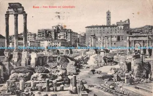 R510878 Roma Foro Romano col Campidoglio S T A