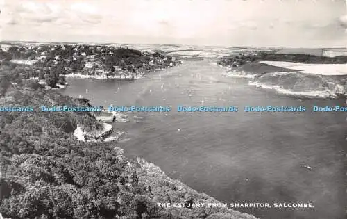 R509403 Salcombe The Estuary from Sharpitor M and L National Series