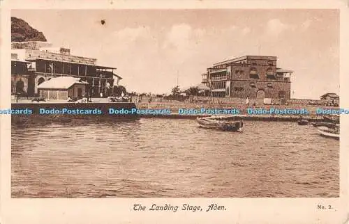 R510891 Aden The Landing Stage M S Lehem Egyptian Cigarettes Factory No 2