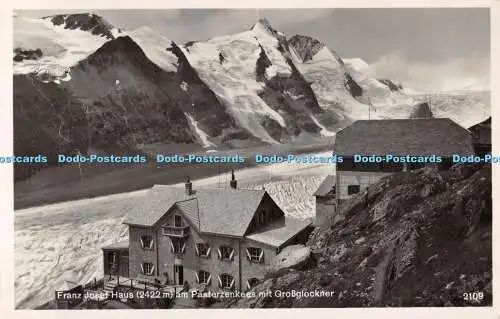 R509429 Franz Josef Haus am Pasterzenkees mit Großglockner Franz Schilcher RP