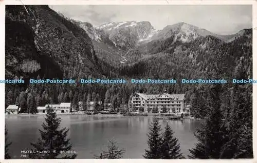 R509437 Hotel Pragser Wildsee G Ghedina 1928