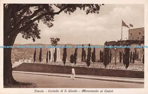 R509445 Trieste Castello di S Giusti Monumento ai Caduti