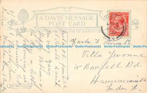 R510961 To a Boy I Know A M Davies 1920