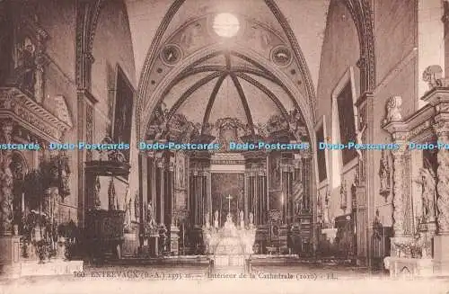 R511014 760 Entrevaux B A Interieur de la Cathedrale FL Frederic Laugier