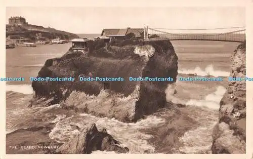 R509524 Newquay Die Insel B P Postkarte