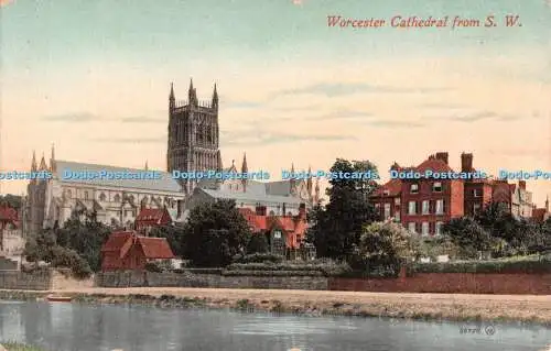 R509568 Worcester Cathedral aus der Serie S W Valentine