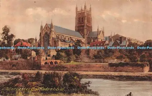 R509571 Worcester Cathedral S W F Frith No 29298