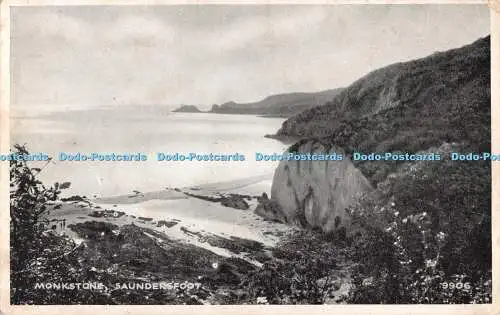 R509593 Monkstone Saundersfoot J Salmon Postkarte