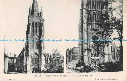 R511088 301113 Ypern Eglise Saint Jacques St James Kirche Schraubstock Paris Nr 150615 7