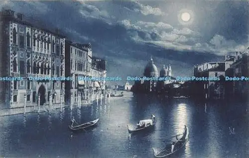 R513293 Venezia Canal Grande dall Academia e Chiesa della Salute A M A 1927