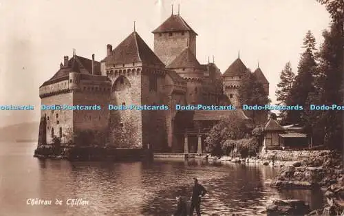 R509636 Chateau de Chillon Th Anderegg Postkarte