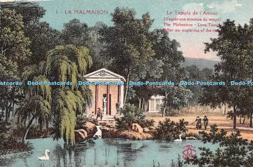 R511269 1 La Malmaison Le Temple de lAmour The Malmaison Love Temple Phototypie