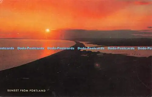 R509802 Sonnenuntergang von Portland J Salmon