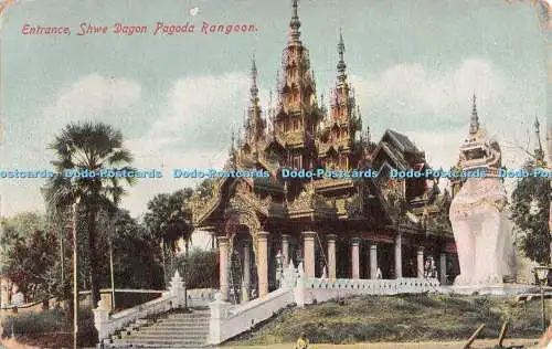 R511302 Eingang Shwe Dagon Pagode Rangoon D Ahuja