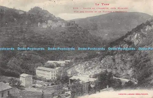 R509868 Le Tarn Vallee De L Arnette Pres Mazamet Vue Des Usines et le Village D