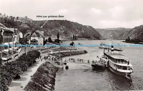 R509874 Hotel Zum Goldenen Lowen Hersteller und Verlag Schoning Agfa