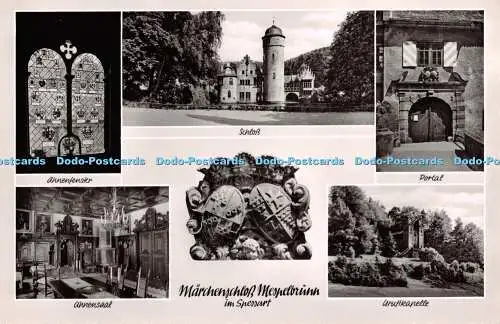 R509877 Marchenschloss Mespelbrunn im Spessart Schloss Hersteller und Verlag Sch