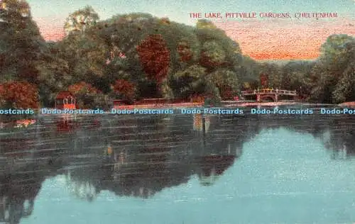 R509881 Cheltenham The Lake Pittville Gardens G D und D L The Star Serie