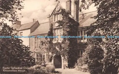R509932 Exeter Cathedral Close Elizabethan House Worth Serie