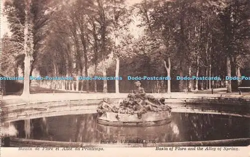 R513622 Parc de Versailles Bassin de Flore et Allee du Printemps Mme Moreau