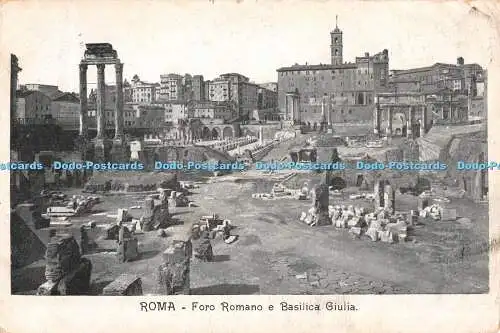 R511446 Roma Foro Romano e Basilica Giulia