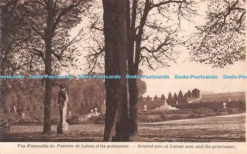 R513642 Parc de Versailles Gesamtansicht der Gegend von Latone und der Quincunxes Mme Mo