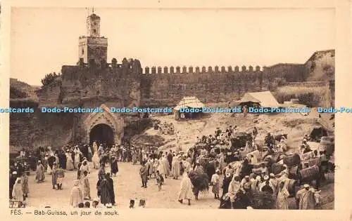 R513657 Fes Bab Guissa Un Jour de Souk Mars M Flandrin