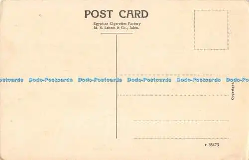 R511472 Iopp Promenade Aden No 10 Egyptian Cigarettes Factory M S Lehem